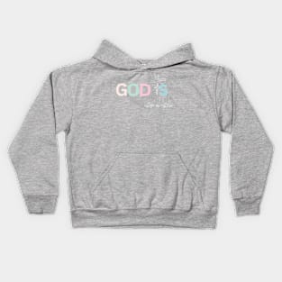 God is Good Tee Faith Kids Hoodie